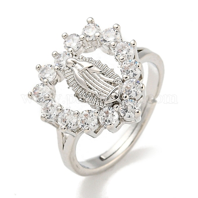 Сердце со стойкой с покрытием из латуни RJEW-I105-04P-06-1