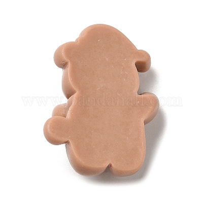 Кабошоны из непрозрачной смолы с рождественской тематикой RESI-E043-01K-1