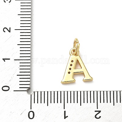 Латунные микро проложить кубического циркония подвески KK-I382-03G-1