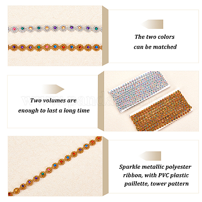 2 карточка 2 цвета пластиковых бусин для гирлянды OCOR-HY0001-02-1