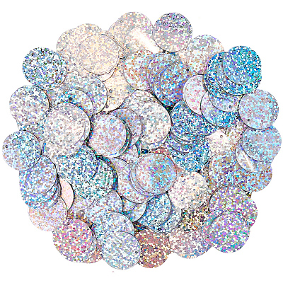 Подвески из ПВХ с пайетками/пайетками PVC-WH20005-01D-1