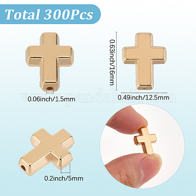 Пластиковые бусины ccb 300 шт.&nbsp;FIND-SP0003-31G-1