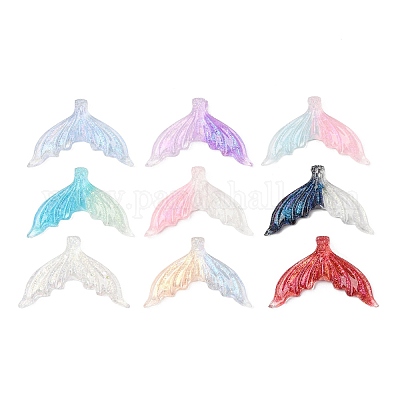 Кабошоны из прозрачной смолы CRES-L045-02C-1