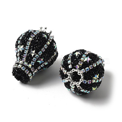 Корона из акриловых страз в форме воздушного шара OACR-S048-03A-1