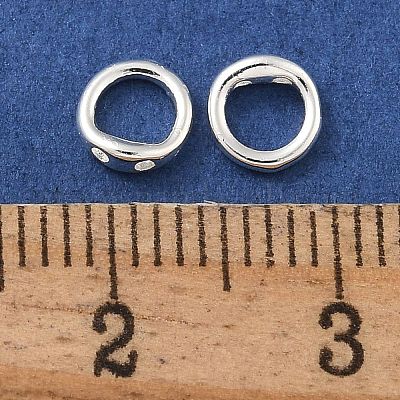 Латунные кольца-шармы-соединители KK-P284-06S-1