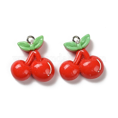 Подвески из непрозрачной смолы RESI-I064-01B-1