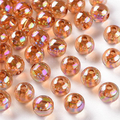 Прозрачные акриловые бусины MACR-S370-B8mm-761-1