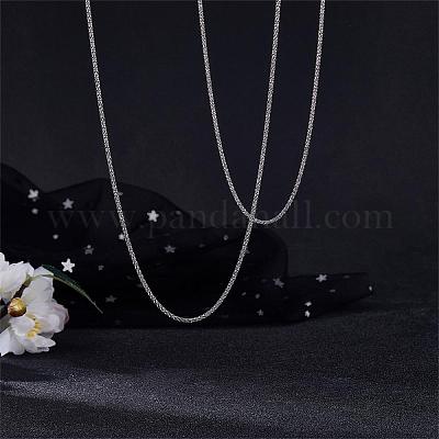 Collana catena ovale due toni oro/rodio Barbieri You B'Jou co37572