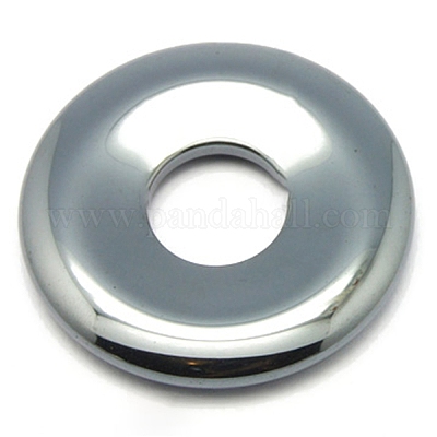 Немагнитная синтетический гематит кулон G-D015-26-1