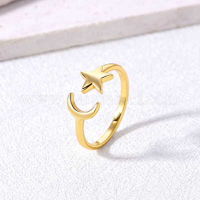 Простое регулируемое серебряное кольцо S925 для женщин XT9410-1