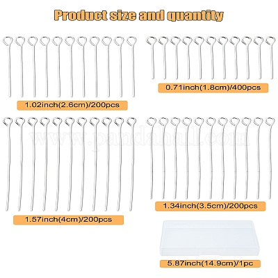 Железные глазные булавки IFIN-YW0003-56-1