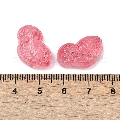 Прозрачные стеклянные бусины DGLA-E004-06I-1