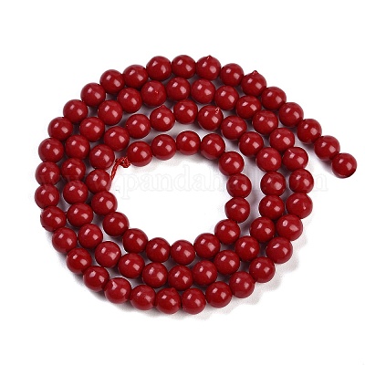 Синтетические коралловые бусины ниток CORA-M003-03A-1