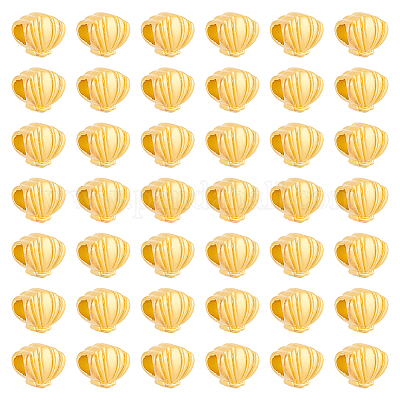 Европейские бусины из сплава 50 шт. FIND-DC0002-42-1