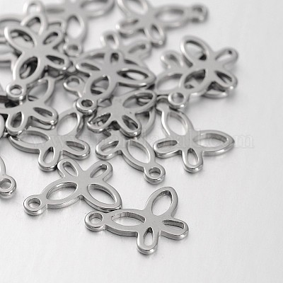 Подвески-бабочки из нержавеющей стали 304 STAS-N059-35-1