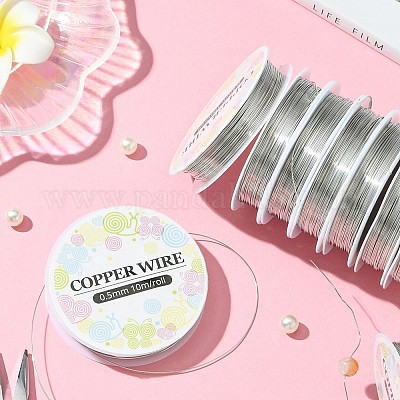 Круглая медная проволока для ювелирных изделий CW0.5mm006-1