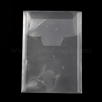 プラスチック製のドキュメントポケット  長方形  透明  180x130x1mm&nbsp;DIY-WH20002-17A-1