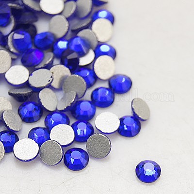 BULK Cobalt Glass FLATBACK Rhinestones