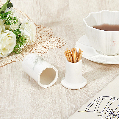 Керамические держатели для зубочисток AJEW-WH20020-178-1