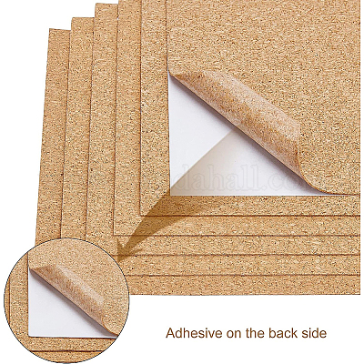 7 лист пробковых этикеток AJEW-BC0001-62-1