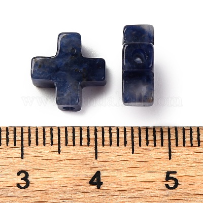 Бусины из природных содалитом G-K369-02E-1