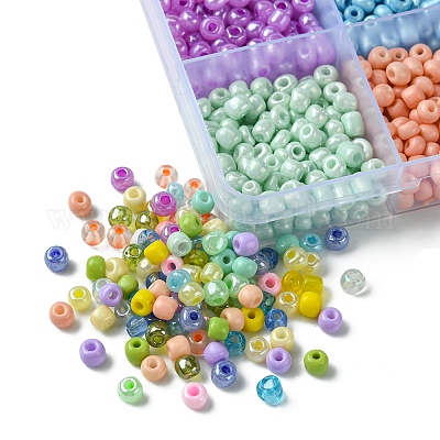 288 г 24 стилей стеклянных бусин&nbsp;SEED-FS0001-26B-1