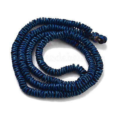 Гальванические нити из синтетических немагнитных гематитовых бусин G-H020-M01-1