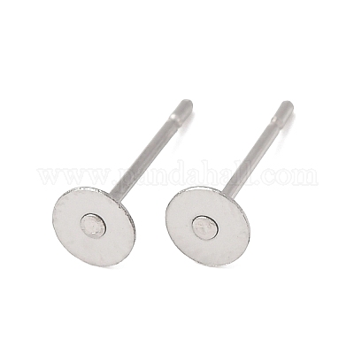 Фурнитура для сережек-гвоздиков из нержавеющей стали марки 304 X-STAS-S028-23-1