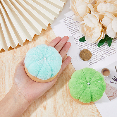 2шт. бархатная игольница 2-х цветов DIY-DC0002-02-1