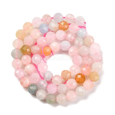 Природные морганит нитей бисера&nbsp;G-F770-C09-05-1