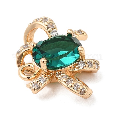 Стеклянные подвески со стразами KK-Q777-09LG-1