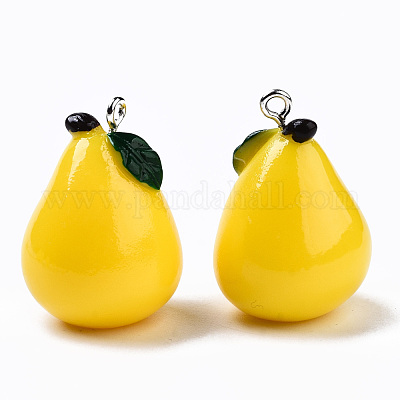 Подвески из непрозрачной смолы RESI-T028-74-1