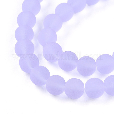 Прозрачные стеклянные бусины GLAA-T032-T8mm-MD01-1