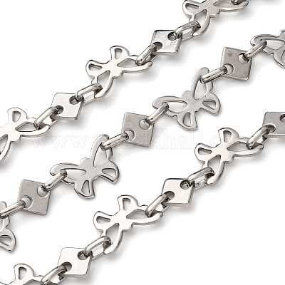 Цепи-бабочки из нержавеющей стали 304 CHS-S012-10P-1