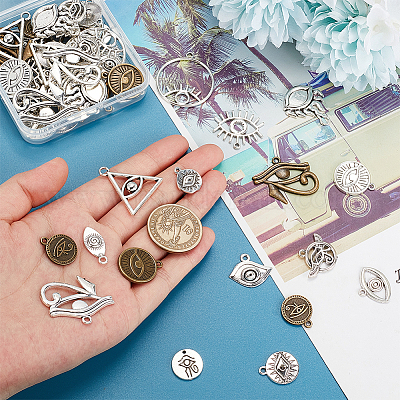 Подвески из сплава в тибетском стиле FIND-PH0008-61-1