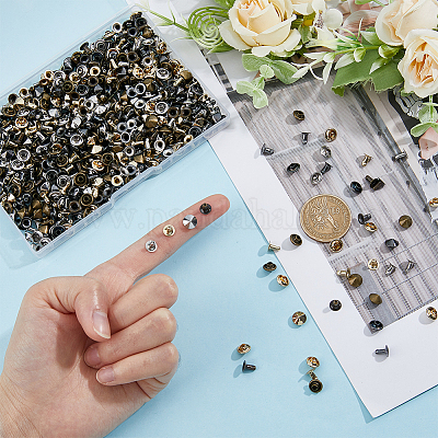 Латунные заклепки для одежды FIND-FH0008-55-1