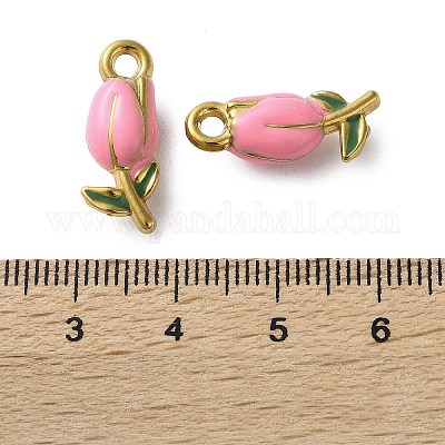 Подвески из нержавеющей стали 304 с эмалью STAS-B100-04G-01-1