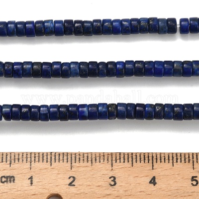 Natürlicher Lapislazuli Perlenstränge&nbsp;G-Z110-A16-2x4mm-1