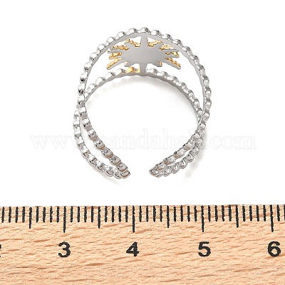 Кольца из нержавеющей стали 304 RJEW-P170-02D-G-1