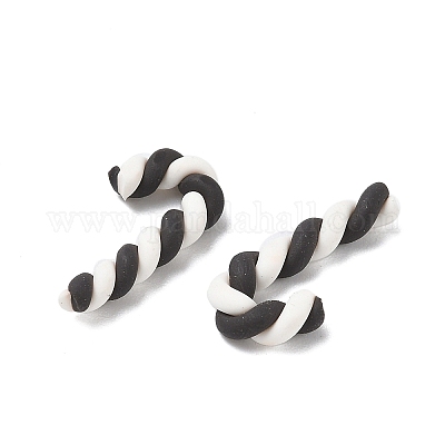 Рождественские бусины из полимерной глины ручной работы CLAY-P005-03A-01-1