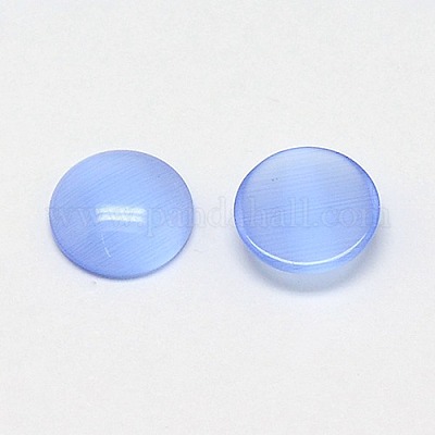 Кабошоны кошачьего глаза CE-J002-4mm-07-1