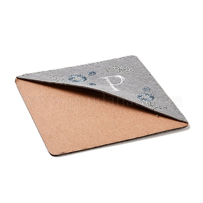 4 шт. персонализированные закладки-уголки с вышивкой вручную JX587P-1