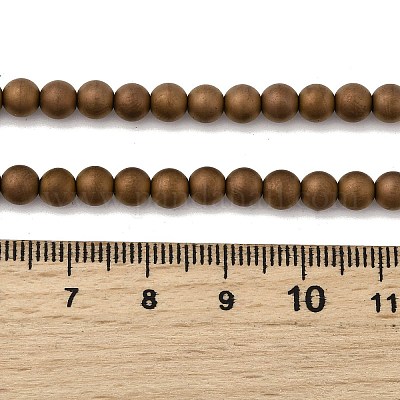 Гальванические нити из синтетических немагнитных гематитовых бусин G-H327-D02-02-1