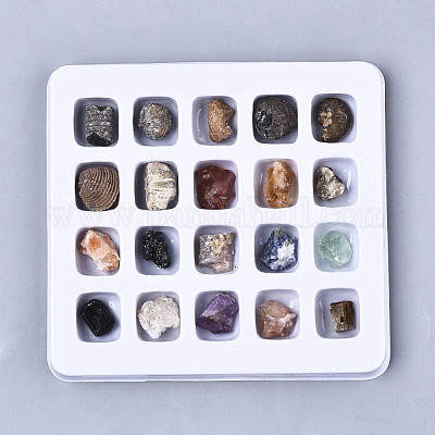 Бусины из натурального смешанного драгоценного камня G-N0327-003-1