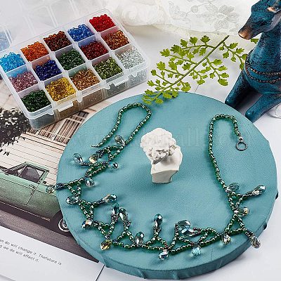 Бисер из стекла &nbsp;SEED-PH0002-11-4mm-1