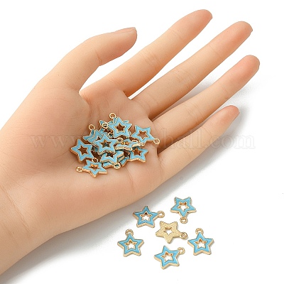 Подвески из эмали и сплава ENAM-YW0003-01E-1