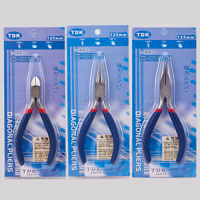 3 PCS Jewelry Pliers Set,craft Plier Tool,pliers for Jewelry Making,beading  Repair,round Nose Plier,needle Nose Plier,wire Cutter 