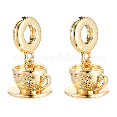 Латунные европейские подвески с подвесками KK-N271-07G-1