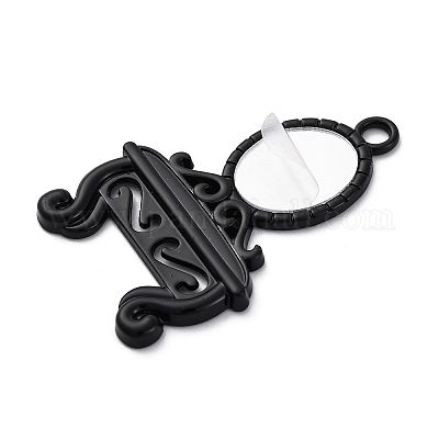 Подвески из стеклянного зеркала FIND-Z073-03EB-1