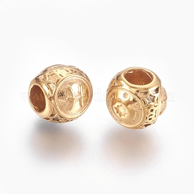 Европейские бусины из хирургической нержавеющей стали 316 STAS-P212-18G-11-1